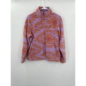 Billabong Purple and Orange Patterned Sweatshirt